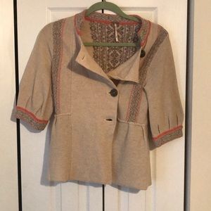 FreePeople Button Up Sweater